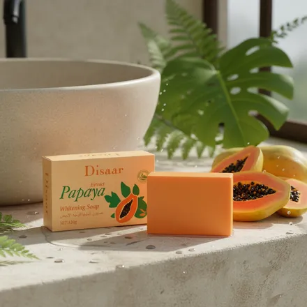 Savon Éclaircissant Exfoliant Papaya Extract  thumbnail 3