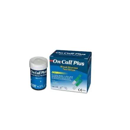 On Call Plus – Bandelettes De Test Glycémie – Boîte De 50 thumbnail 1