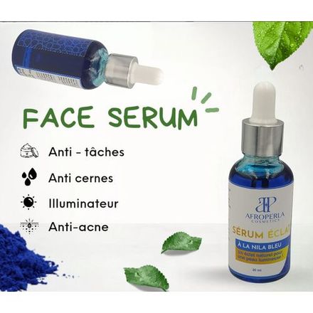 Sérum Eclat A La Nila Bleu (hydratant, Éclaircissant) thumbnail 3