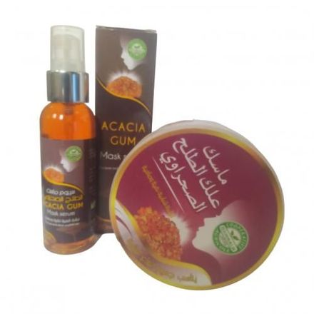 Pack Sérum Et Masque , Gomme D'acacia Naturelle Du Désert, Haute Qualité thumbnail 1