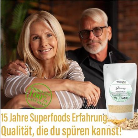 Ginseng Blanc En Poudre - Performance Physique Et Mental thumbnail 2