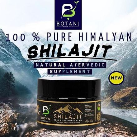 Shilajit Résine Biologiques - Naturelle Pure (30g) Detox, Mémoire (semi-liquid Resin) thumbnail 2