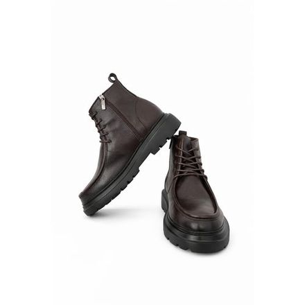 Bottines Élégantes En Cuir – Semelle Importée D’espagne thumbnail 1