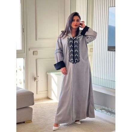 Jellaba Marocaine Hiver  – Chic, Moderne Et Confortable thumbnail 1
