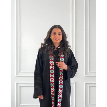 Kimono Marocain  Avec Broderie Traditionnelle thumbnail 1