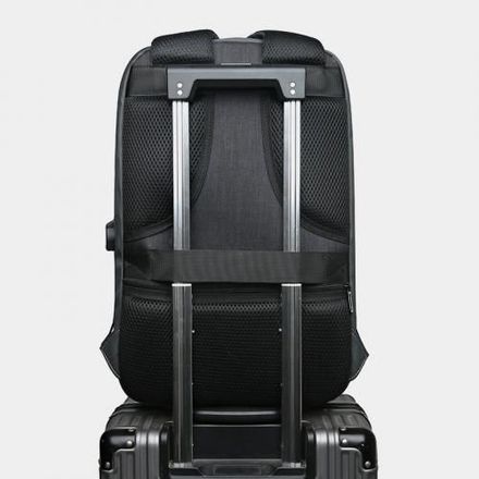 Sac À Dos De Voyage Étanche Pour Ordinateur 15,6 Pouces Avec Port De Charge Usb thumbnail 3