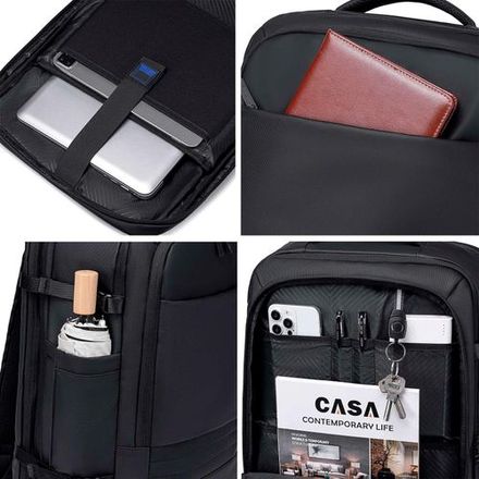 Sac À Dos Pour Pc Portable, Compact, Étanche Et Pratique thumbnail 3