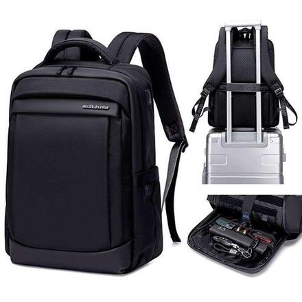 Sac à Dos, Pc, Luxe, Slim, Extensible Sac À Dos Pratique thumbnail 1