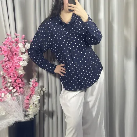 Chemise à Pois Élégante thumbnail 1