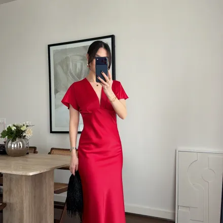 Robe Scarlett Satin thumbnail 1