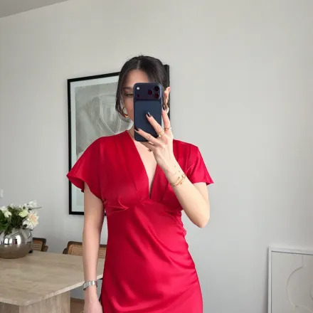 Robe Scarlett Satin thumbnail 3