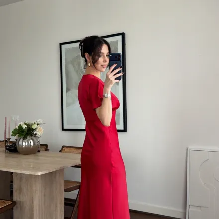Robe Scarlett Satin thumbnail 4