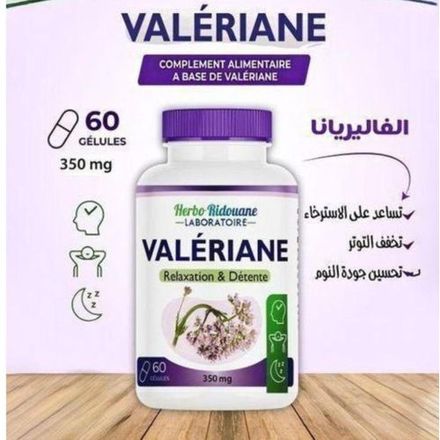 2 Bouteilles De Valériane Supplément De Sommeil 350mg thumbnail 2