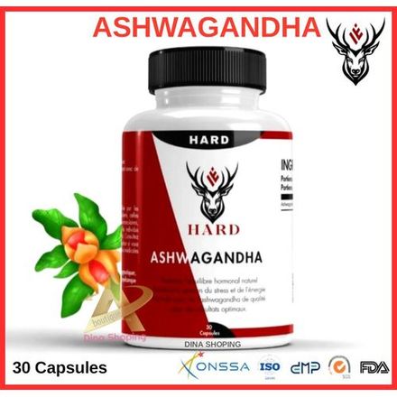 Ashwagandha Capsules Extrait De Racine – Complément Alimentaire Anti-stress, Sommeil Et Vitalité thumbnail 1