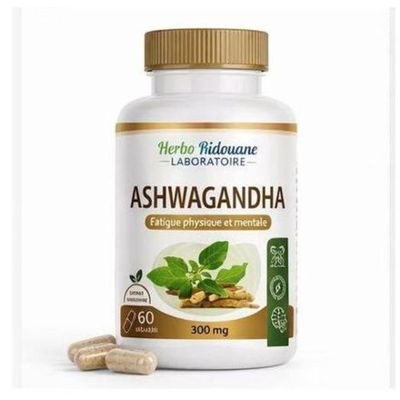 Ashwaganda 300mg.complément Alimentaire – 60 Gélules – Augmentez Lénergie Et Lendurance, thumbnail 2