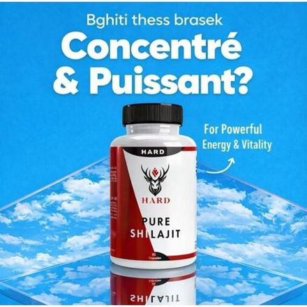  Shilajit De L’himalaya 100 % Pur – Comprimés Et Capsules Naturels Pour Récupération Musculaire thumbnail 1