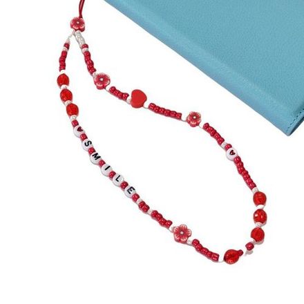 Sangle Lanière Phone Strap Rouge Smile thumbnail 2