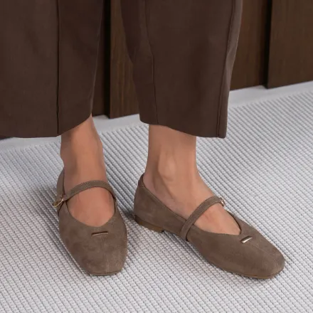 Ballerines Sienna Taupe thumbnail 4
