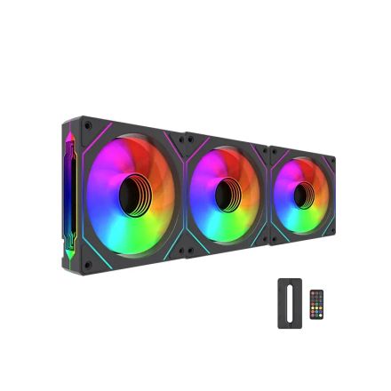 Nova Vortex Argb 3 Pack Noir thumbnail 4