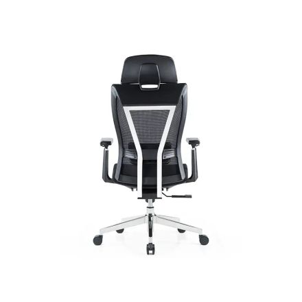 <p>La <strong>NOVA TENSIFT Noir</strong> est une <strong>chaise ergonomique</strong> conçue pour un confort et une durabilité optimaux. Son <strong>dossier en Mesh</strong>, son <strong>siège en tissu</strong>, son <strong>dossier de 92 cm</strong> et son <strong>assise de 50 cm</strong> assurent un soutien parfait. Sa <strong>base nylon 340 mm</strong>, ses <strong>roulettes 60 mm testées BIFMA</strong> et sa <strong>capacité de charge de 136 kg</strong> garantissent stabilité et longévité.</p> thumbnail 4