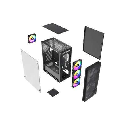 <p>Le <strong>NOVA VANDAL PS195-1 Noir</strong> est un <strong>Boitier Gamer</strong> élégant au <strong>format Moyen Tour</strong>, idéal pour les configurations performantes. Conçu pour accueillir les cartes mères <strong>ATX</strong>, <strong>MICRO-ATX</strong> <strong>et ITX</strong>, il répond aux besoins des gamers à la recherche de puissance et de flexibilité.</p> thumbnail 2