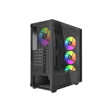 <p>Le <strong>NOVA VANDAL PS195-1 Noir</strong> est un <strong>Boitier Gamer</strong> élégant au <strong>format Moyen Tour</strong>, idéal pour les configurations performantes. Conçu pour accueillir les cartes mères <strong>ATX</strong>, <strong>MICRO-ATX</strong> <strong>et ITX</strong>, il répond aux besoins des gamers à la recherche de puissance et de flexibilité.</p> thumbnail 1