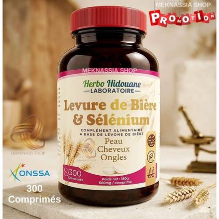 Pack Double Comprimés De Levure De Bière & Sélénium  thumbnail 2