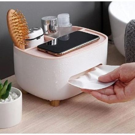 Porte-serviettes, Boîtes À Mouchoirs, Boîte De Rangement, Étui Créatif De Salon, Télécommande, Bureau.. thumbnail 1