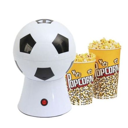 Machine À Popcorn Électrique, Design Ballon De Football thumbnail 2