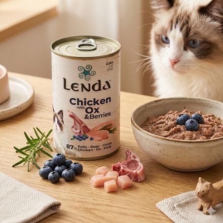 Pâtée Chaton Et Chat Adulte Toutes Races (urinary Protec) - Poulet, Bœuf Et Baies  thumbnail 2