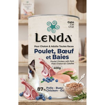 Pâtée Chaton Et Chat Adulte Toutes Races (urinary Protec) - Poulet, Bœuf Et Baies  thumbnail 4