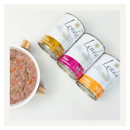 Pâté Naturelle Sans Céréales- Hypoallergénique Pour Chiens: Lapin Aux Carottes thumbnail 4