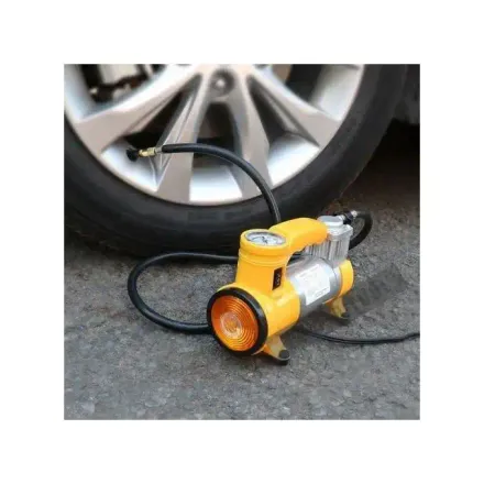 Pompe À Air Automatique Pour Pneus Voiture Compresseur Puissant Portable, Design Et Couleur Aléatoir thumbnail 1