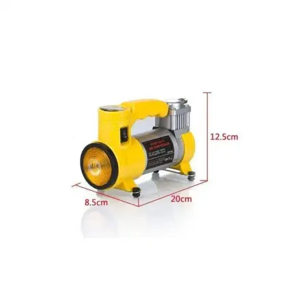 Pompe À Air Automatique Pour Pneus Voiture Compresseur Puissant Portable, Design Et Couleur Aléatoir thumbnail 3