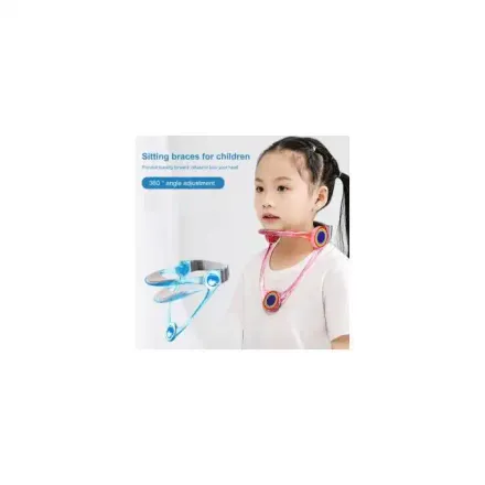 Correcteur De Posture Pour Enfants Avec Support De Cou Ajustable À 360° - Couleur Aleiatoire thumbnail 4