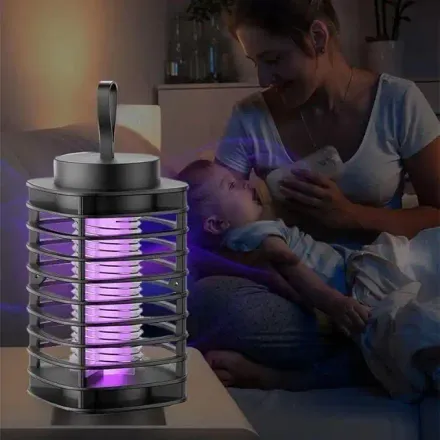 Lampe Répulsive Anti-moustiques Usb - Efficacité Silencieuse Couleur Aléatoire thumbnail 1