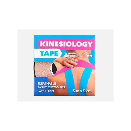 4 Rouleaux Kinesio Tape Sportif, Bande Élastique Résistante, Couleur Aléatoire thumbnail 3