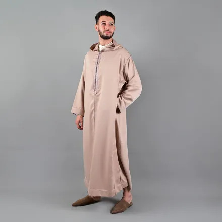 Djellaba Mlifa A La Main Haute Couture thumbnail 1