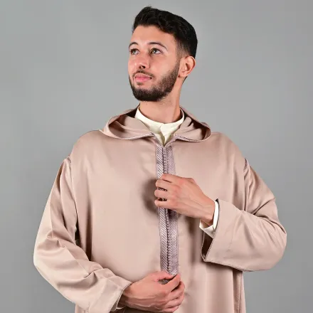 Djellaba Mlifa A La Main Haute Couture thumbnail 4