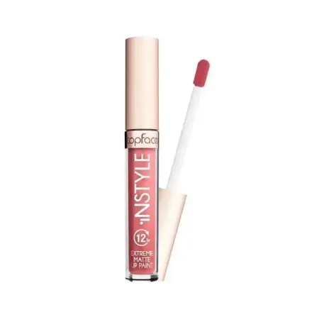 Gloss Instyle Extreme Matte Lip Paint - Rose - 019 - Hydratant - Couvrance Intense thumbnail 4