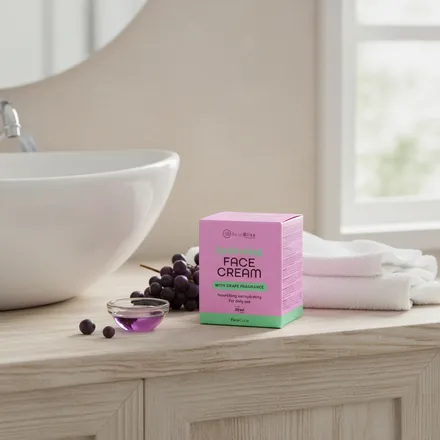 Skinbliss Hydrating Face Cream With Grape Fragrance thumbnail 3
