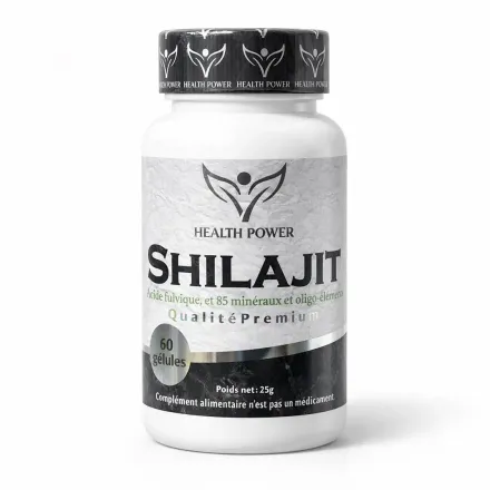 Shilajit Acide Fulvique 300mg 60 Gélules thumbnail 1