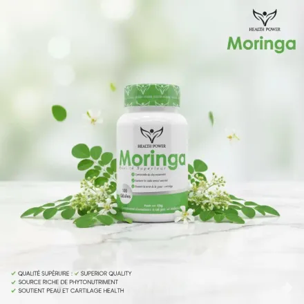 Pack 4 X Boites De Moringa Bio 100 Comprimés 500 Mg thumbnail 3