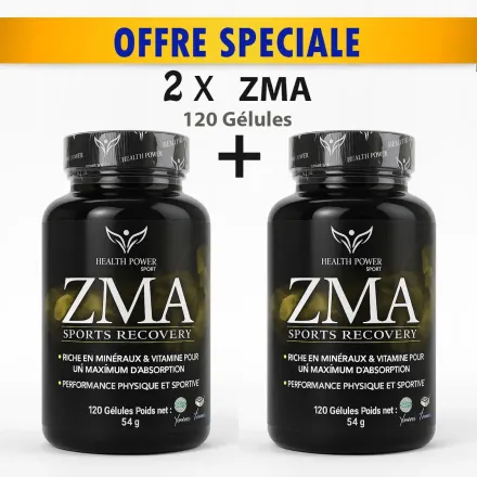 Pack 2 X Boites De Zma Sports Recovery - 120 Gélules thumbnail 1