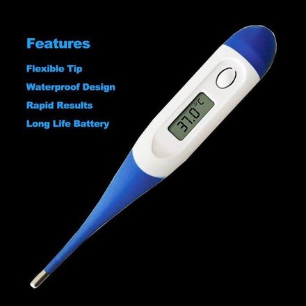 Thermomètre Numérique Pour Bébé Lcd Fièvre Température Pour Bébé,thermomètre Oral Test thumbnail 3