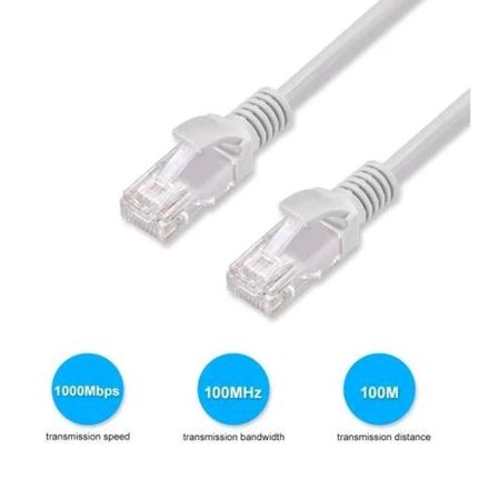 Câble Réseau Ethernet Rj45 Cat6 30 Mètre Haut Débit Qualité thumbnail 2