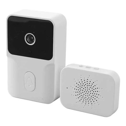 Sonnette Vidéo Wifi Caméra De Sonnette Avec Vision Nocturne 120 Degrés thumbnail 3
