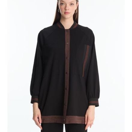 Veste Détaillée À Rayures thumbnail 2