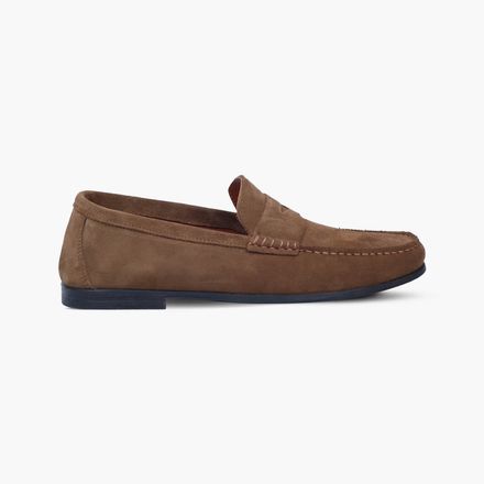 Mens Suede Leather Moccasins thumbnail 1