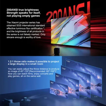 Smart Projector L1 Fhd 2go/16go Google Tv thumbnail 3